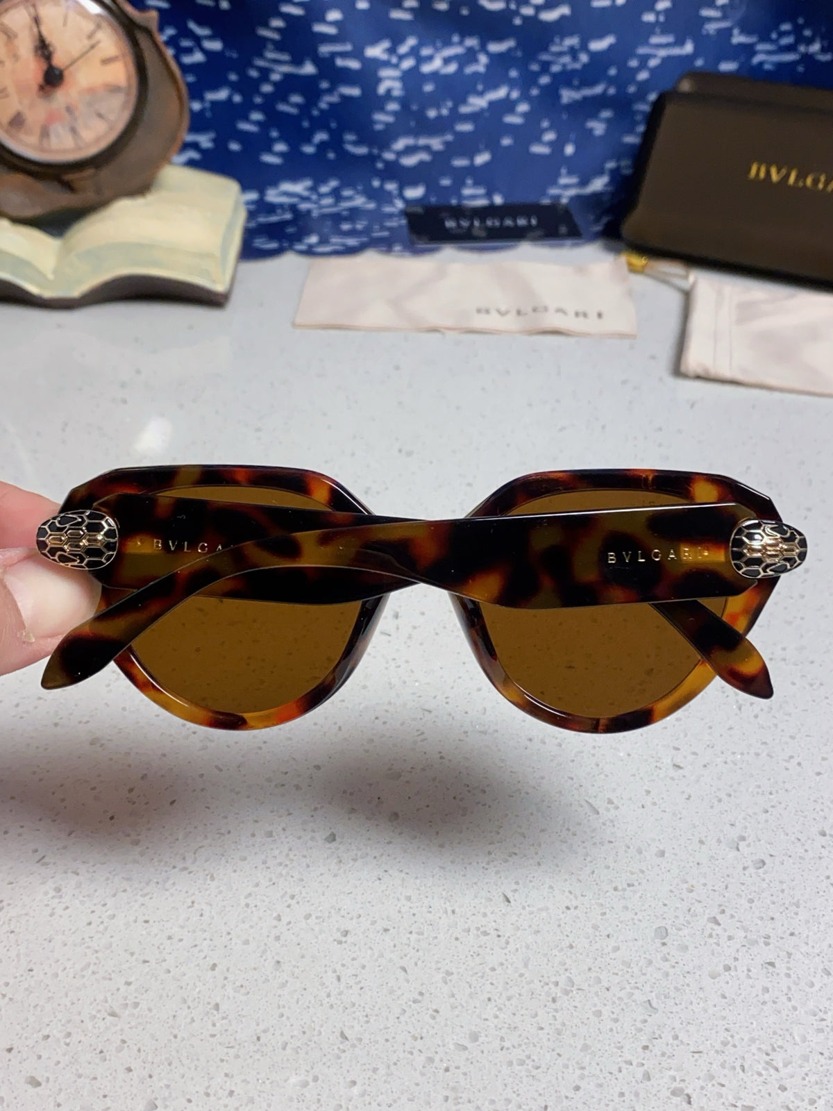 Bottega Veneta Metal Round Brown Lens Sunglasses for Men & Women - 432905 - detail image 5