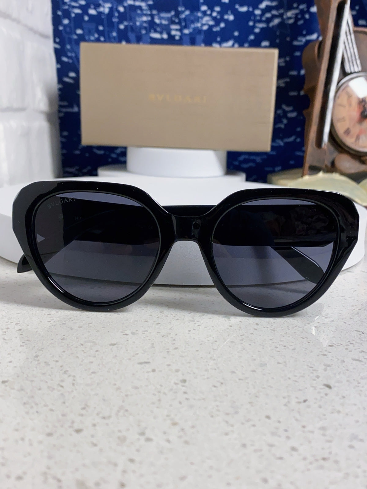 Bottega Veneta Metal Round Gray Lens Sunglasses for Men & Women - detail image 9