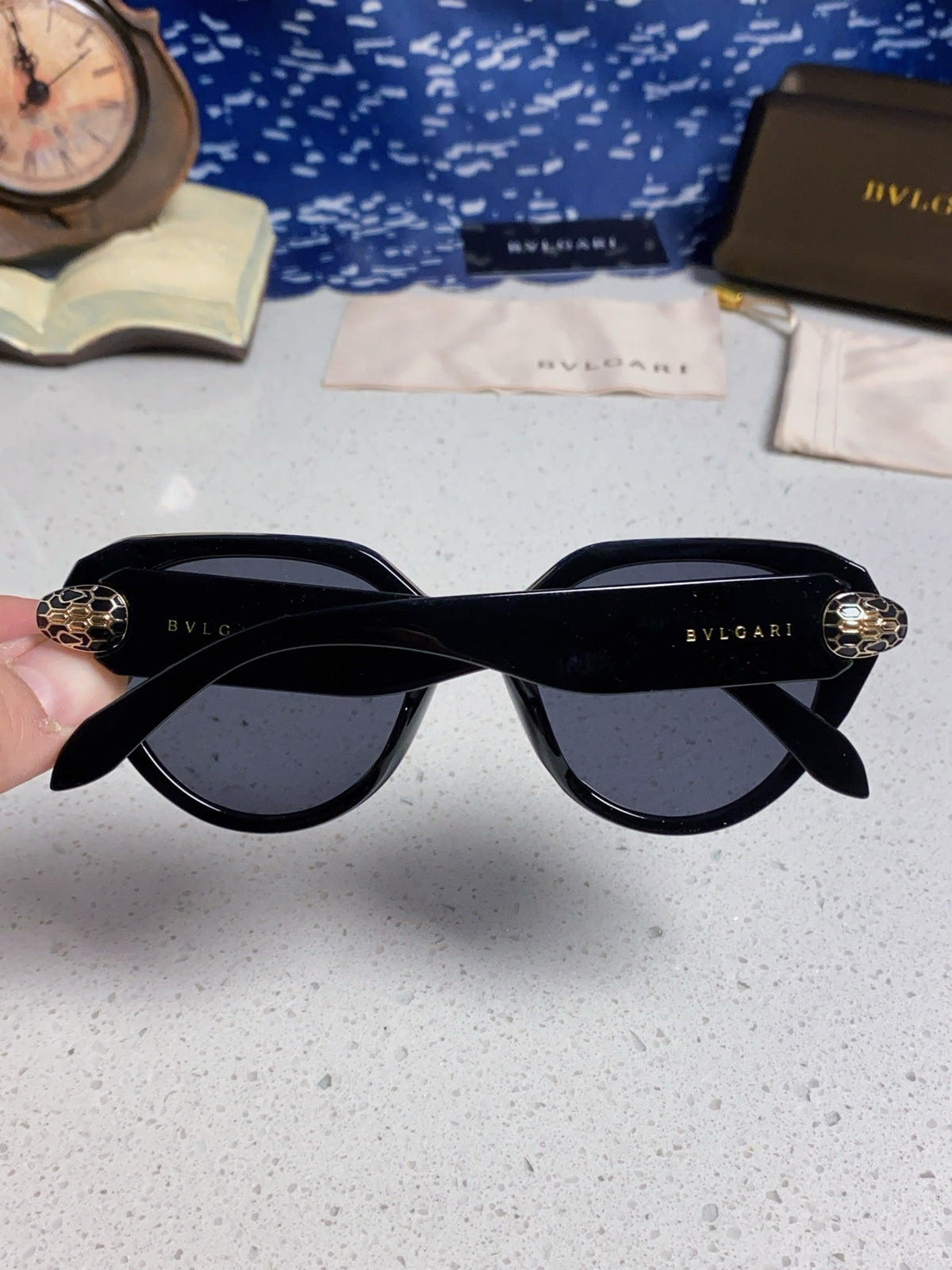Bottega Veneta Metal Round Gray Lens Sunglasses for Men & Women - 432906 - detail image 5