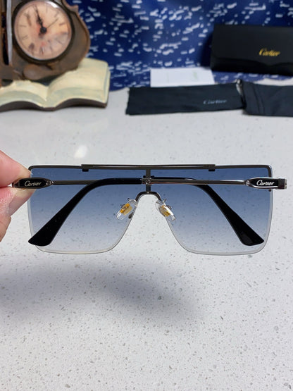Cartier Fashion Blue Lens Sunglasses for Men - 432379 - detail image 5