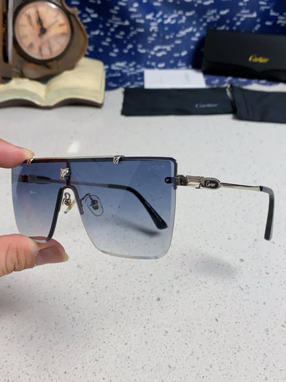 Cartier Fashion Blue Lens Sunglasses for Men - 487204 - detail image 6