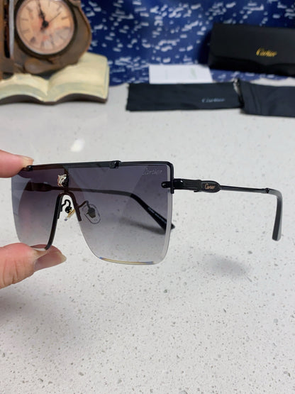 Cartier Fashion Silver Lens Sunglasses for Men - detail image 6