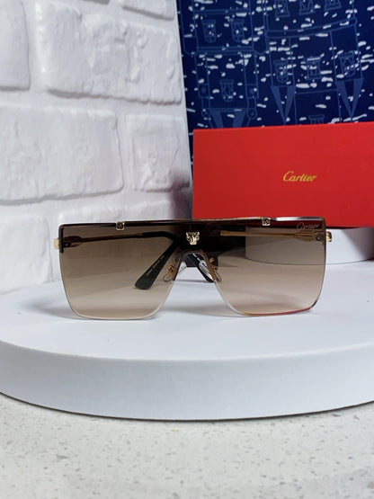 Cartier Fashion Brown Lens Sunglasses for Men - 432381 - detail image 2