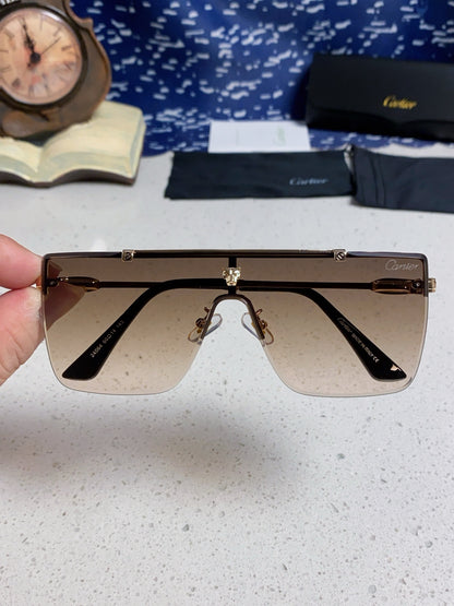 Cartier Fashion Brown Lens Sunglasses for Men - 358577 - detail image 4