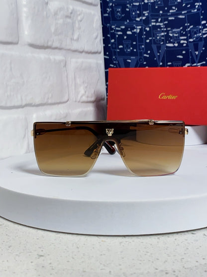 Cartier Fashion Brown Lens Sunglasses for Men - 358578 - detail image 2