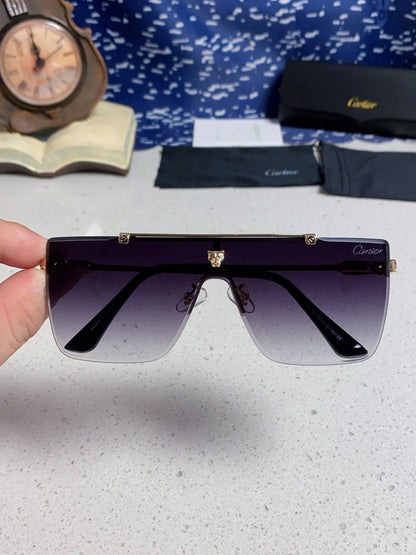 Cartier Fashion Purple Lens Sunglasses for Men - detail image 4