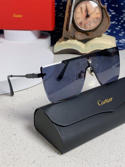 Cartier Fashion Blue Lens Sunglasses for Men - 358580 - detail image 10