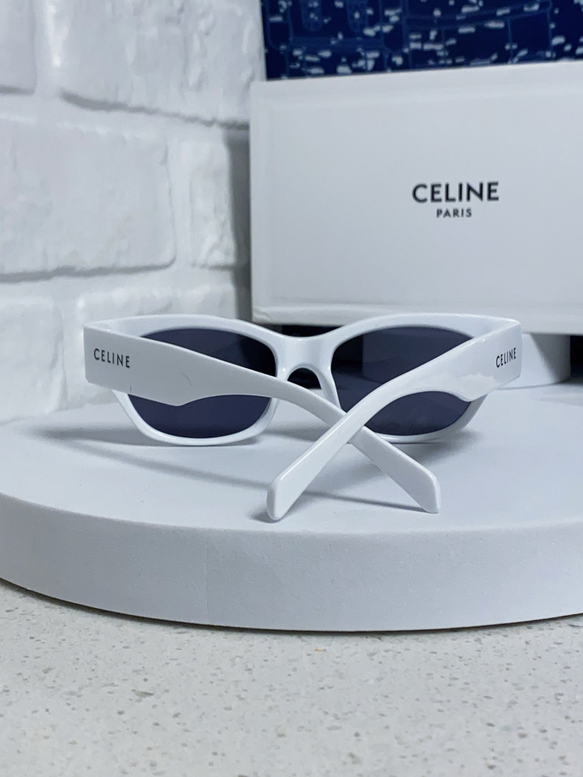 Celine Fashion Blue Lens Sunglasses for Men & Women - 358285 - detail image 3