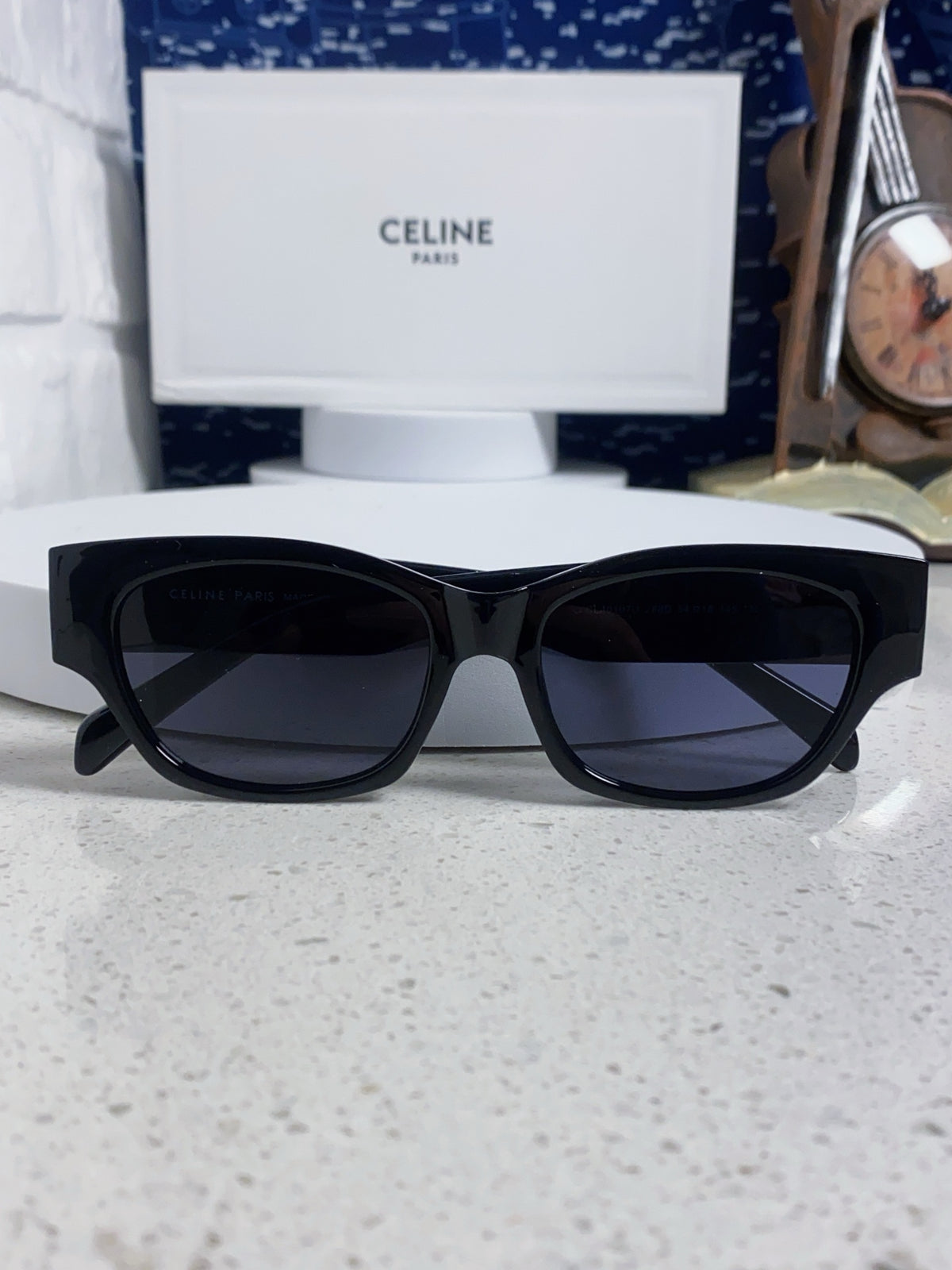Celine Fashion Black Lens Sunglasses for Men & Women - 358288 - detail image 9