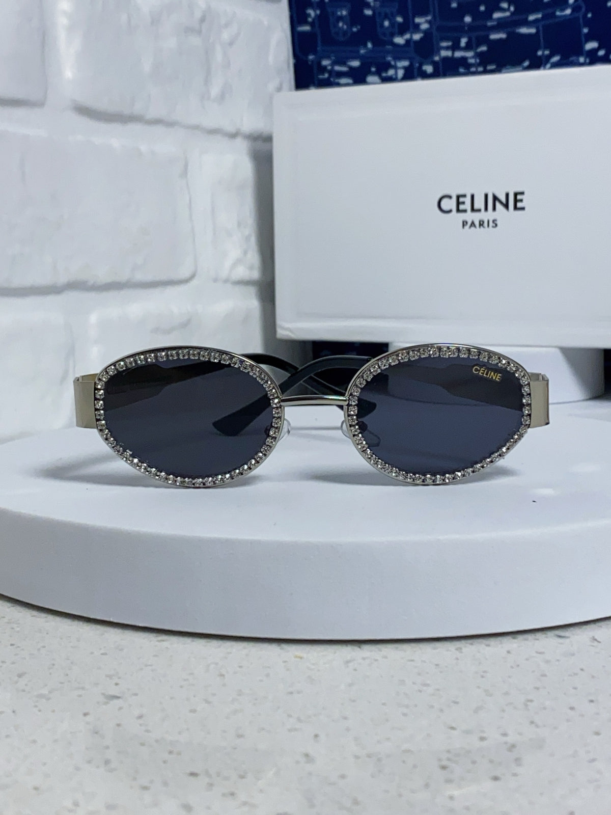 Celine Round Silver Lens Sunglasses for Men & Women - 358291 - detail image 2