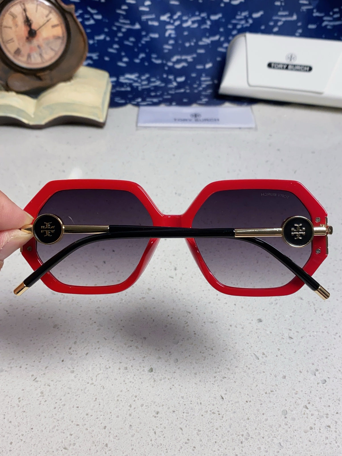 Burberry Fashion Red Lens Sunglasses for Men & Women - 358589 - detail image 4