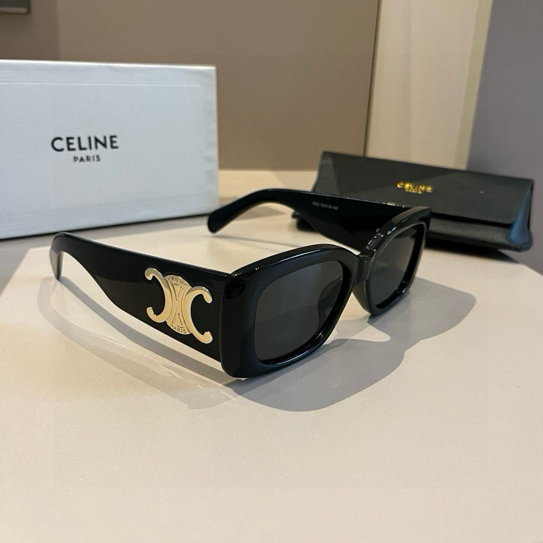 Celine Fashion Black Lens Sunglasses for Women - 398860