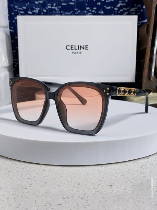 Celine Square Red Lens Sunglasses for Men & Women - 934641