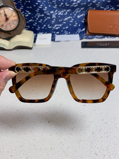 Celine Square Brown Lens Sunglasses for Men & Women - 372022 - detail image 5