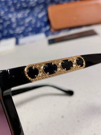 Celine Square Purple Lens Sunglasses for Men & Women - 372023 - detail image 7