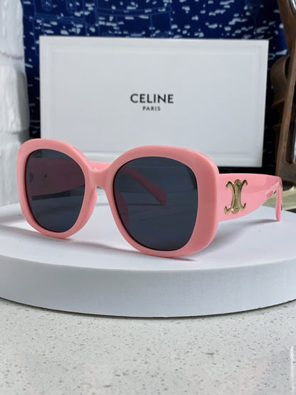 Celine Oversized Red Lens Sunglasses for Men & Women