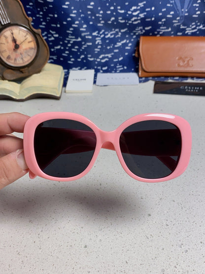 Celine Oversized Red Lens Sunglasses for Men & Women - detail image 4