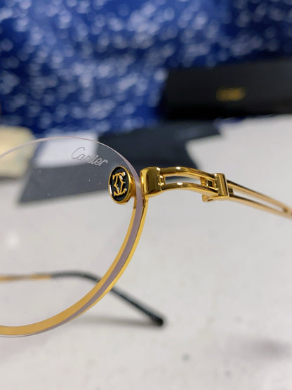 Cartier Lightweight Rimless Silver Lens Sunglasses for Men & Women - 382793 - detail image 7