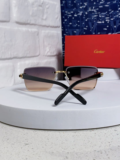 Cartier Fashion Silver Lens Sunglasses for Men & Women - 382801 - detail image 3
