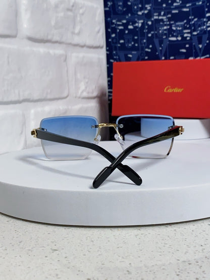 Cartier Fashion Silver Lens Sunglasses for Men & Women - 382802 - detail image 3