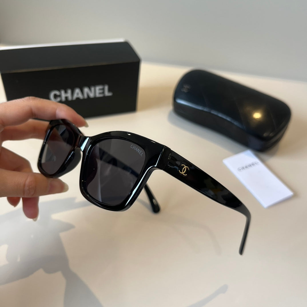 Chanel Square Black Lens Sunglasses for Men & Women - 493476 - detail image 4