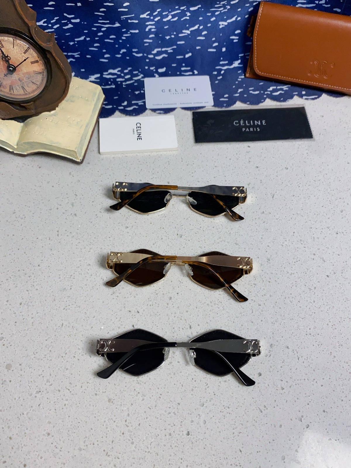 Celine Fashion Brown Lens Sunglasses for Men & Women - 415613 - detail image 11