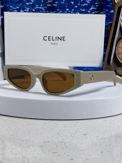 Celine Cat-Eye Brown Lens Sunglasses for Men & Women - 465470