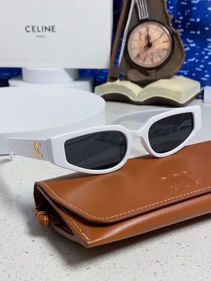 Celine Cat-Eye Silver Lens Sunglasses for Men & Women - 465471 - detail image 10