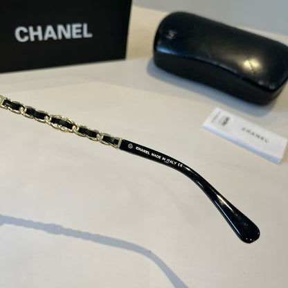 Chanel Oversized Black Lens Sunglasses for Men & Women - 493479 - detail image 11