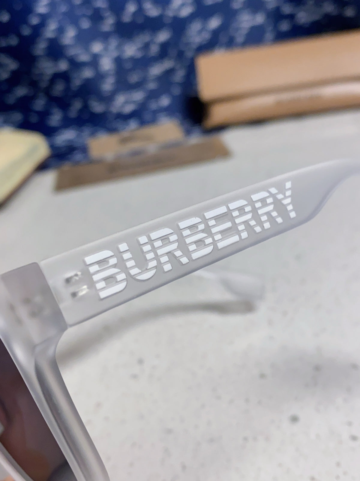 Burberry Fashion Blue Lens Sunglasses for Men & Women - 432512 - detail image 7