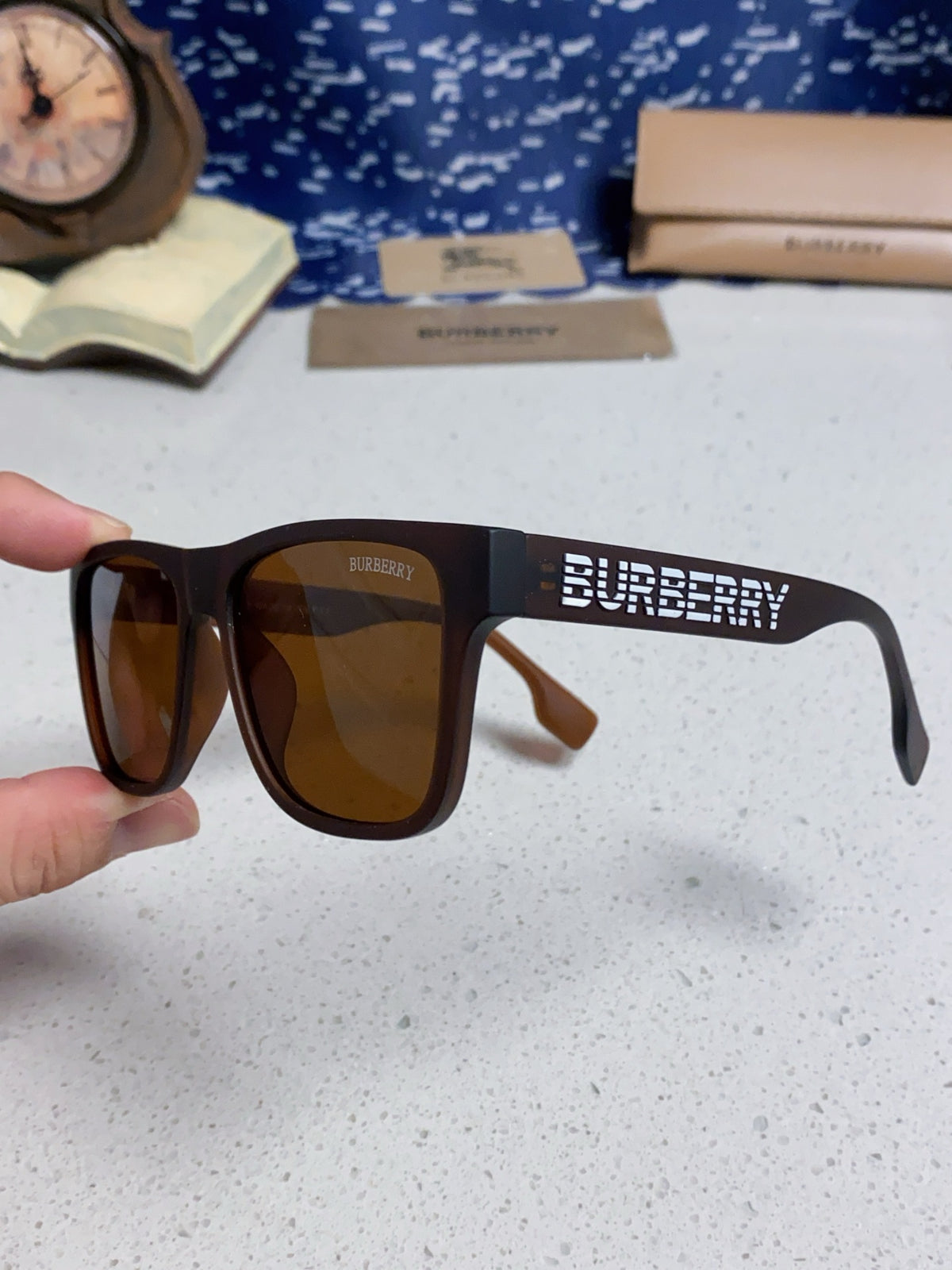 Burberry Fashion Brown Lens Sunglasses for Men & Women - 432513 - detail image 6