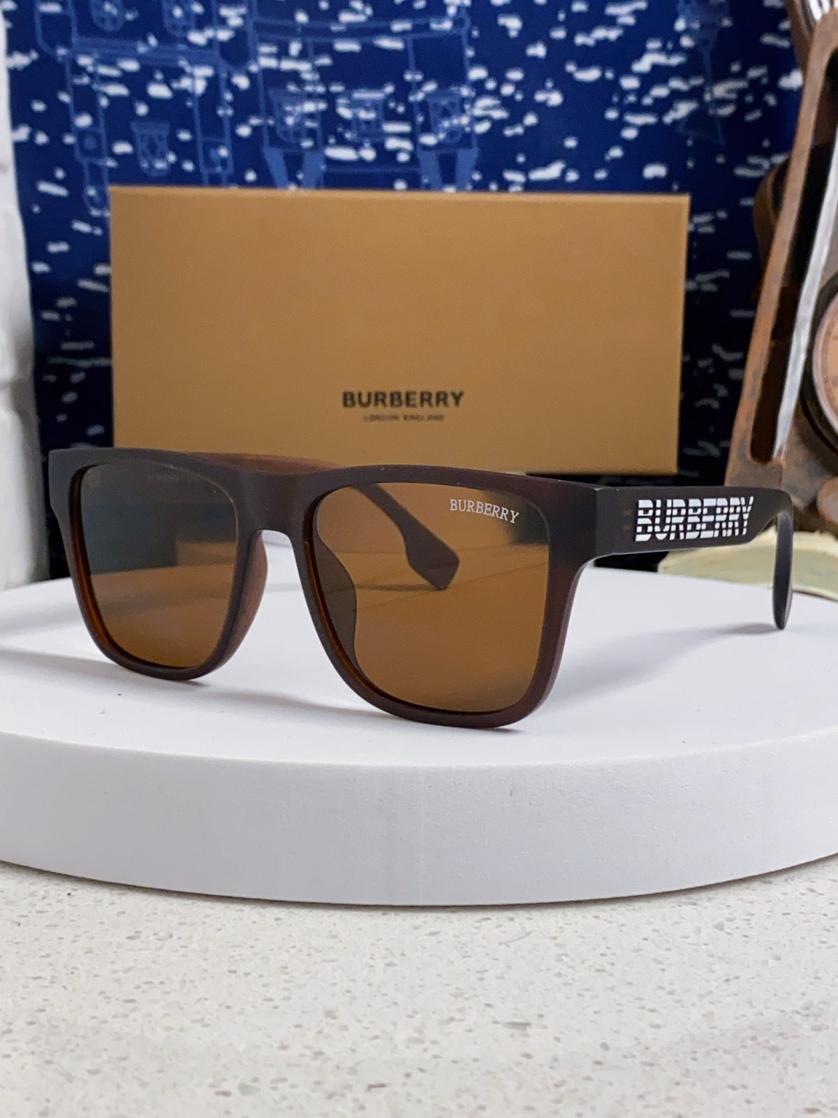Burberry Fashion Brown Lens Sunglasses for Men & Women - 432513