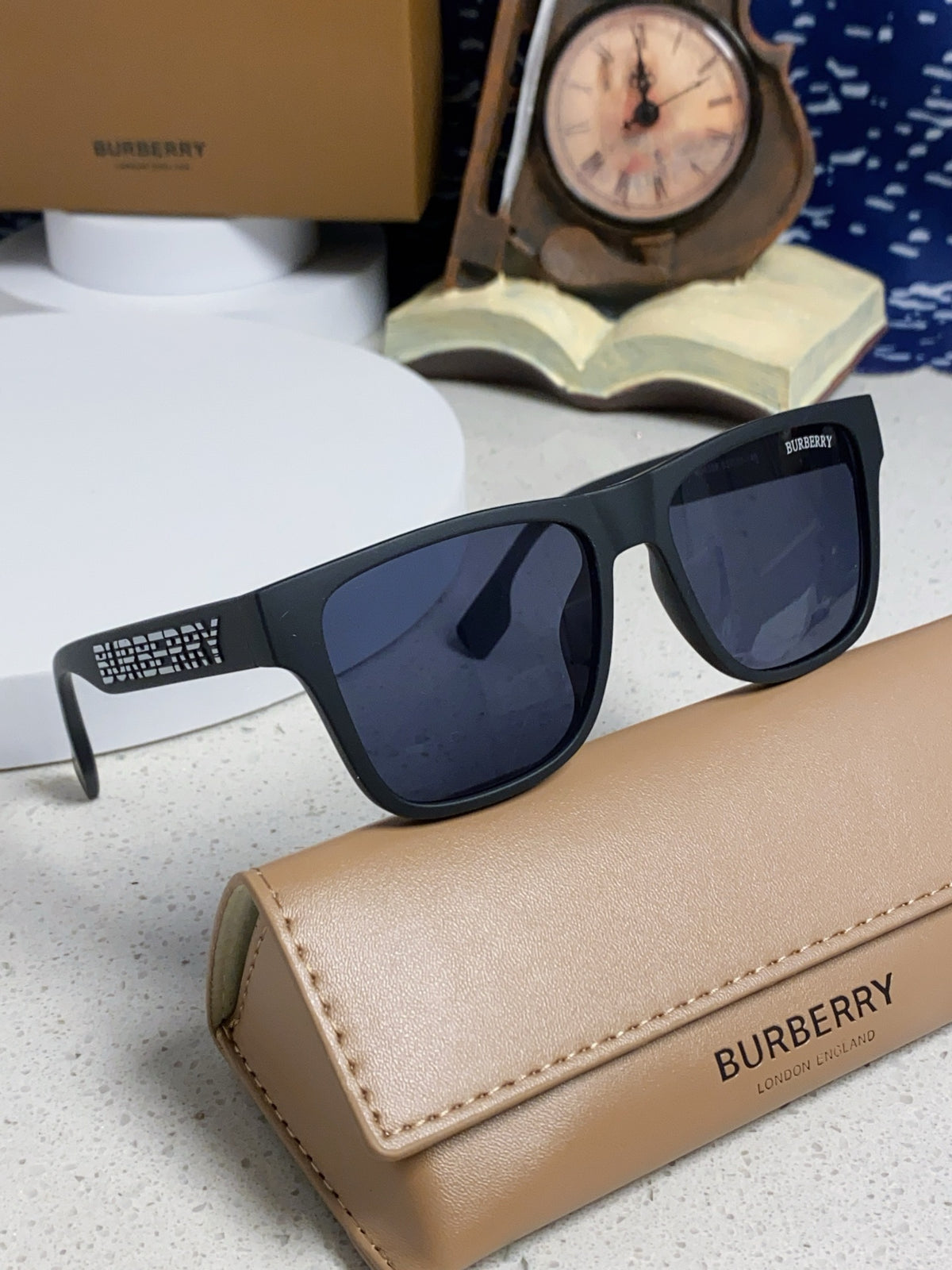 Burberry Fashion Blue Lens Sunglasses for Men & Women - 432515 - detail image 10