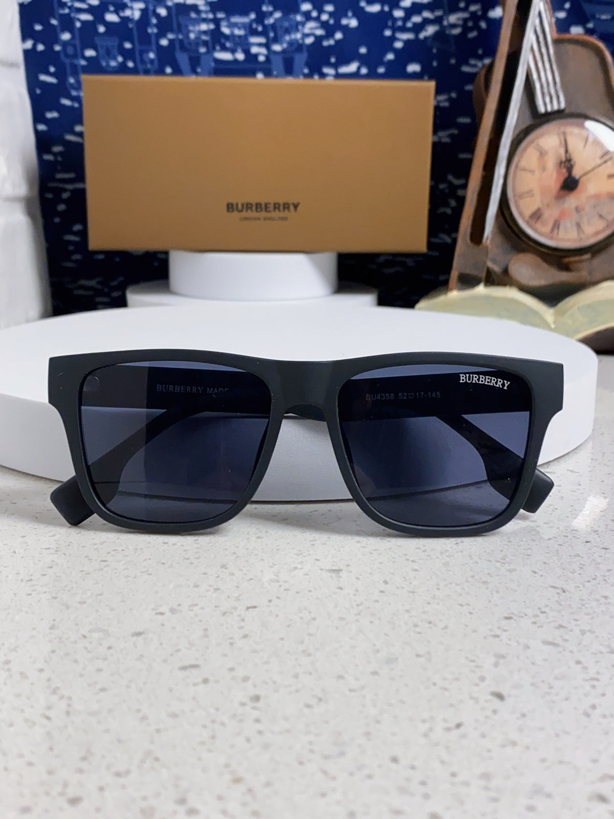 Burberry Fashion Blue Lens Sunglasses for Men & Women - 432515 - detail image 9