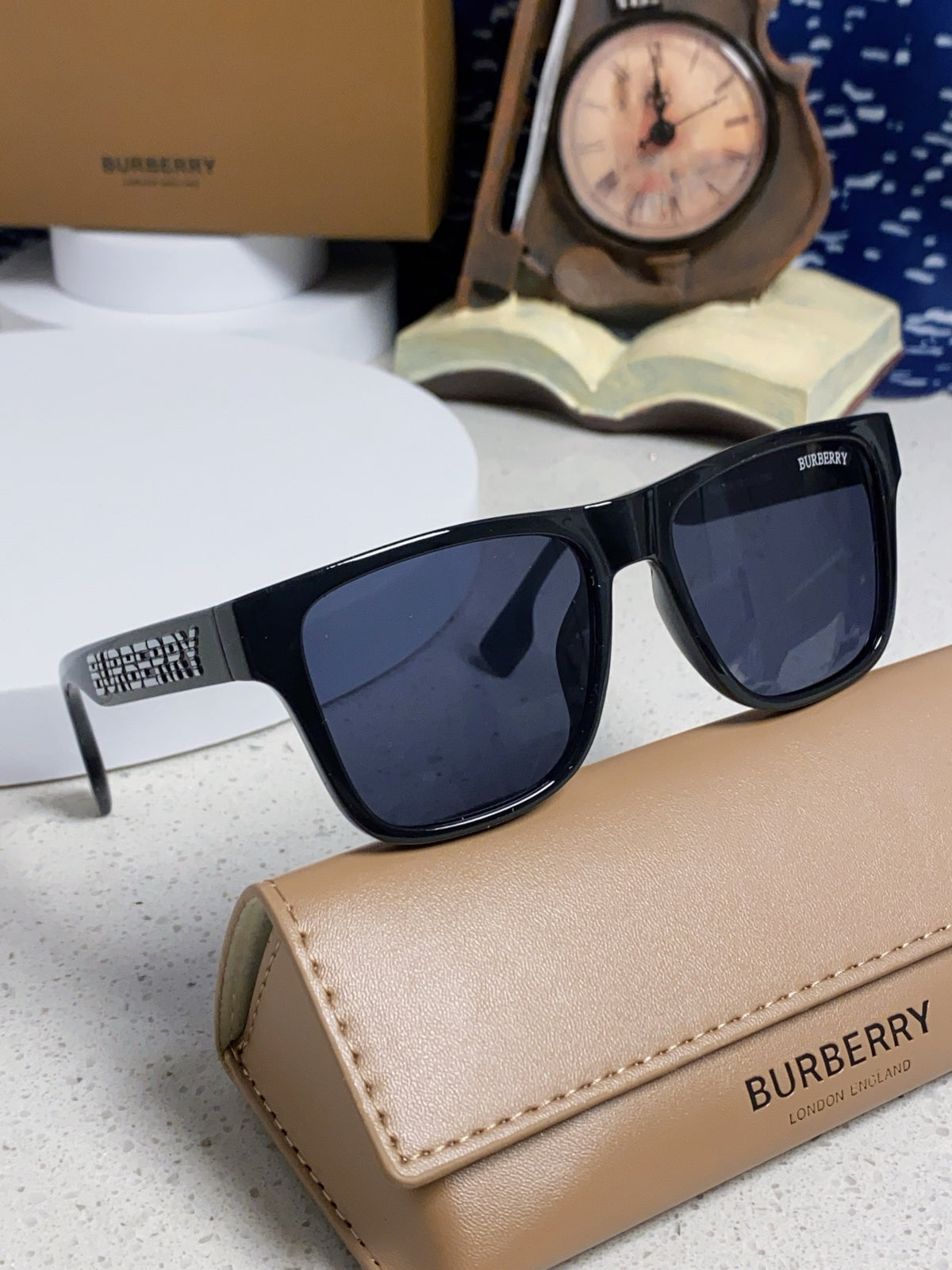 Burberry Fashion Blue Lens Sunglasses for Men & Women - 432514 - detail image 10