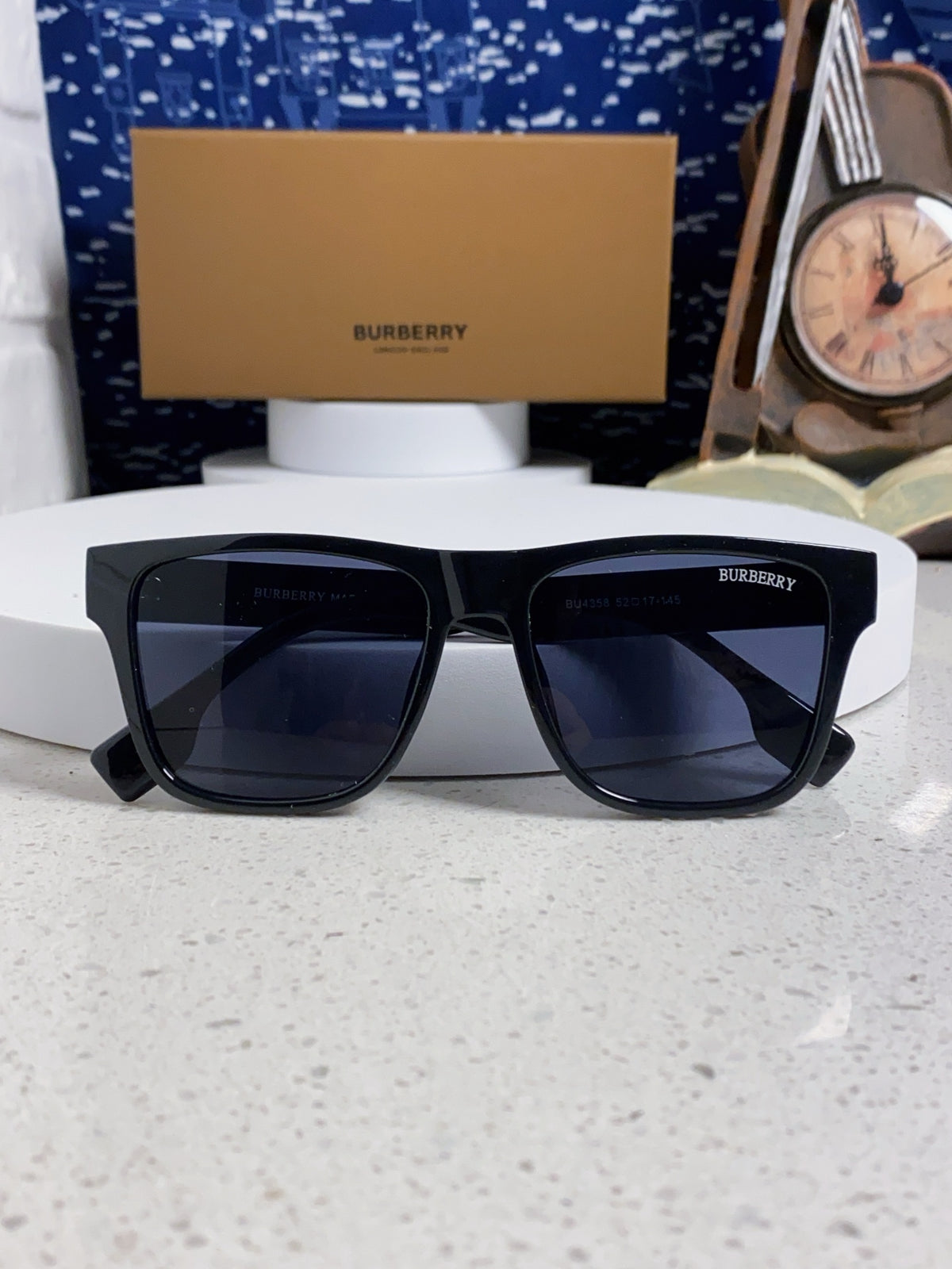 Burberry Fashion Blue Lens Sunglasses for Men & Women - 432514 - detail image 9