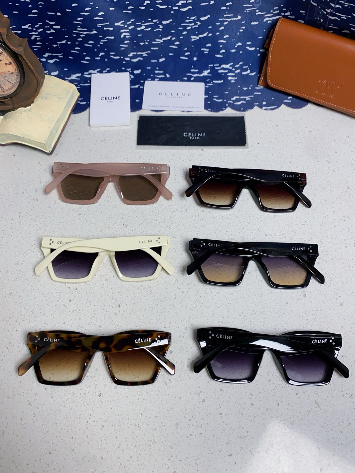 Celine Square Brown Lens Sunglasses for Men & Women - 486948 - detail image 11