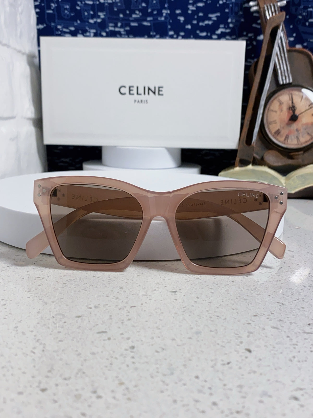 Celine Square Gray Lens Sunglasses for Men & Women - 431933 - detail image 9