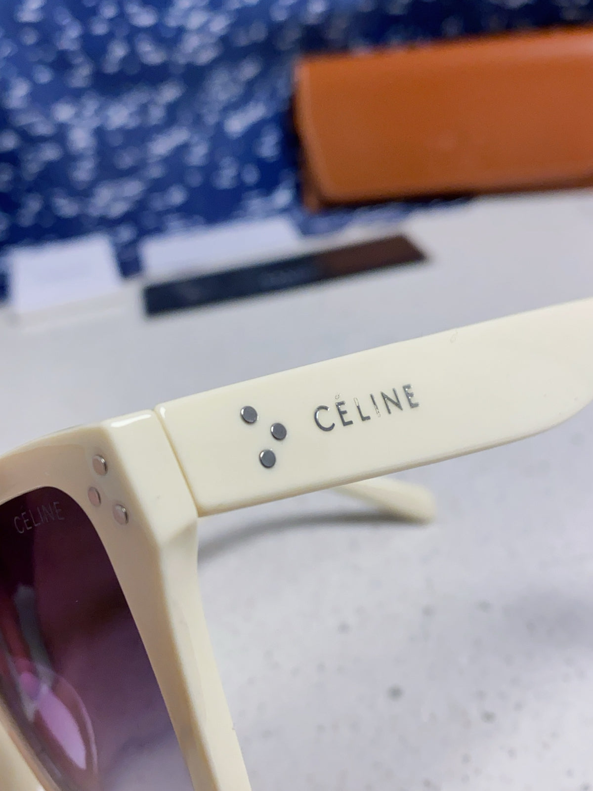 Celine Square Silver Lens Sunglasses for Men & Women - 431934 - detail image 7