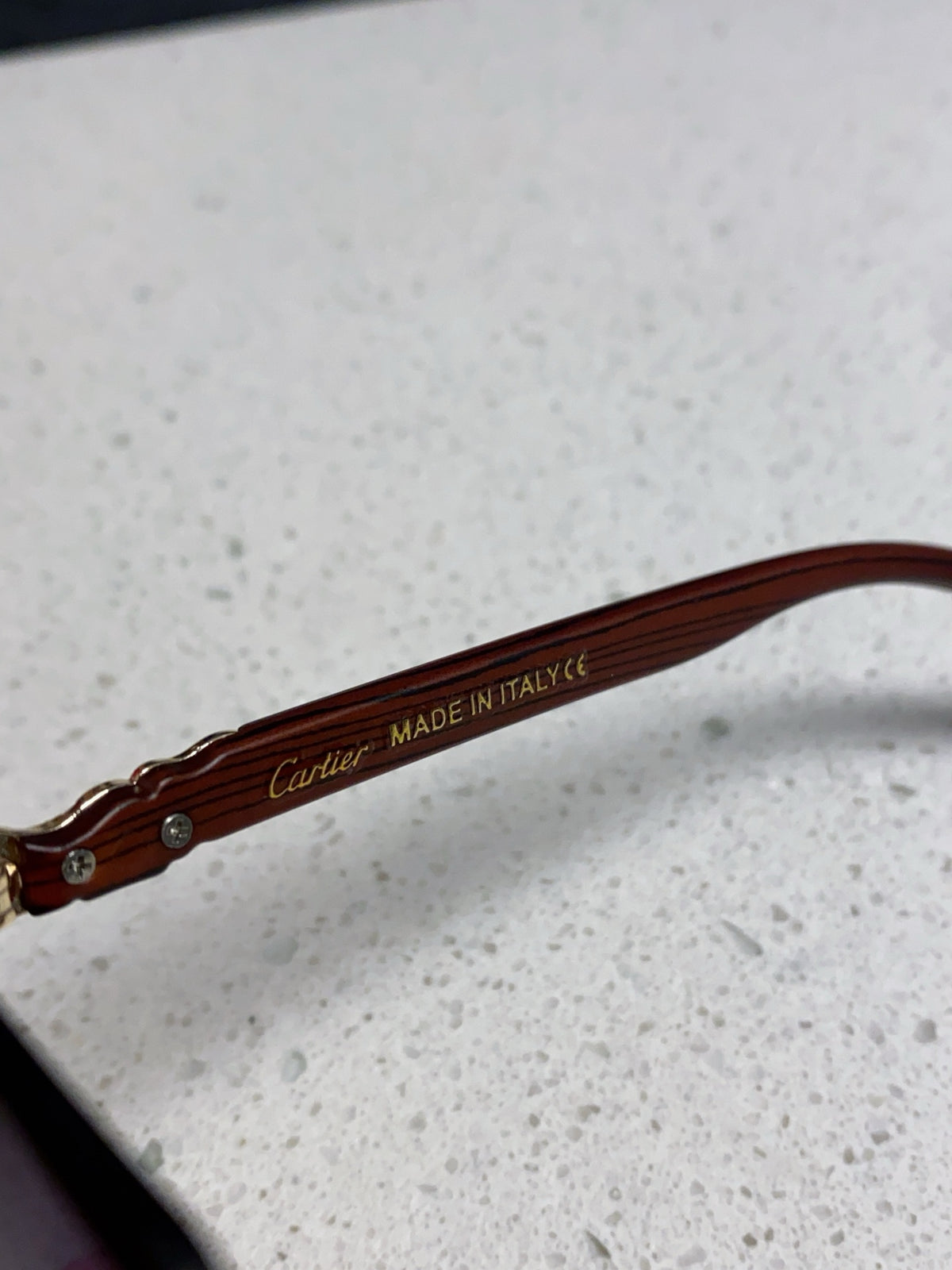 Cartier Lightweight Rimless Silver Lens Sunglasses for Men & Women - 998241 - detail image 8