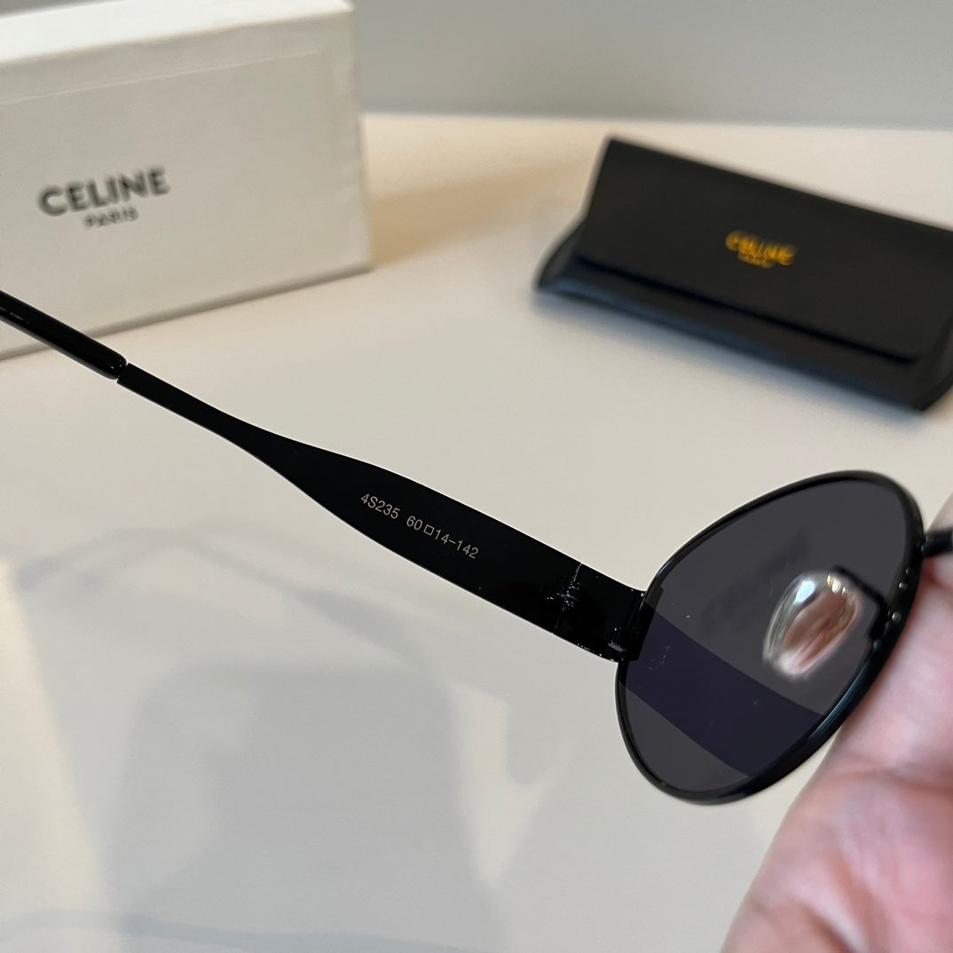 Celine Cat-Eye Black Lens Sunglasses for Men & Women - 432030 - detail image 5