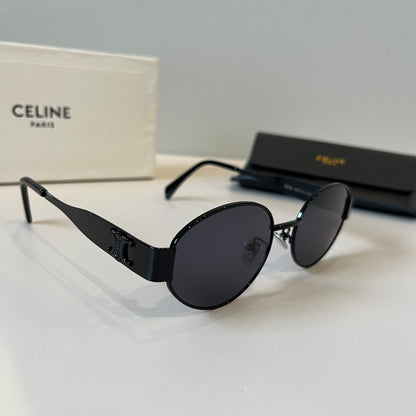 Celine Cat-Eye Black Lens Sunglasses for Men & Women