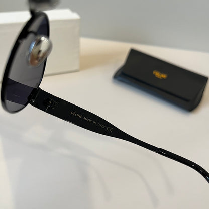 Celine Cat-Eye Black Lens Sunglasses for Men & Women - 432030 - detail image 4