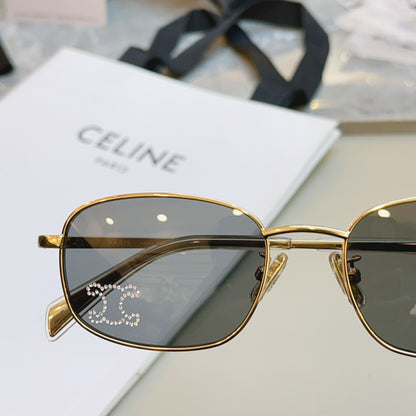 Celine CL40285U Fashion Brown Lens Sunglasses for Men & Women - detail image 3