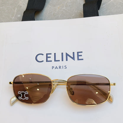 Celine CL40285U Fashion Brown Lens Sunglasses for Men & Women - 415639