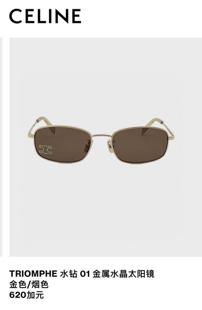 Celine CL40285U Fashion Black Lens Sunglasses for Men & Women - detail image 5