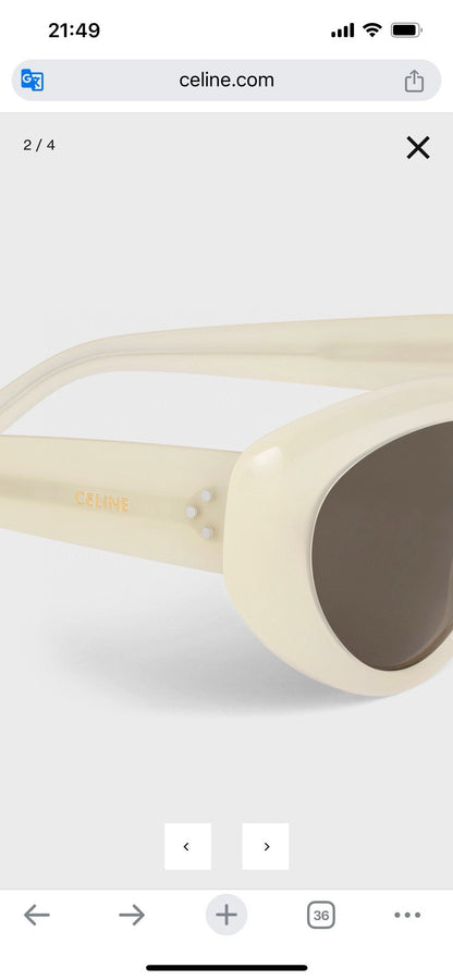 Celine CL40286I Fashion Gray Lens Sunglasses for Men & Women - detail image 6