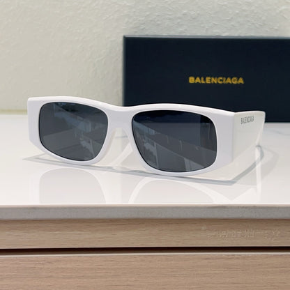 Balenciaga BB0100 Fashion Gray Lens Sunglasses for Men & Women - detail image 6