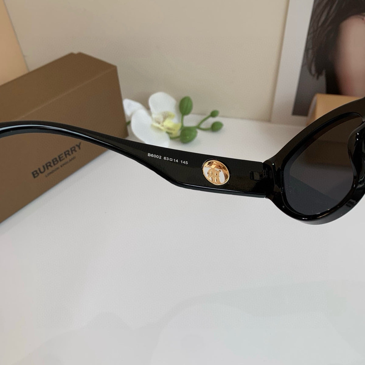 Burberry Square Black Lens Sunglasses for Men & Women - 382868