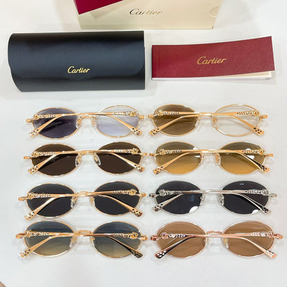 Cartier CT0752S Photochromic Fashion Black Lens Sunglasses for Men & Women - detail image 2